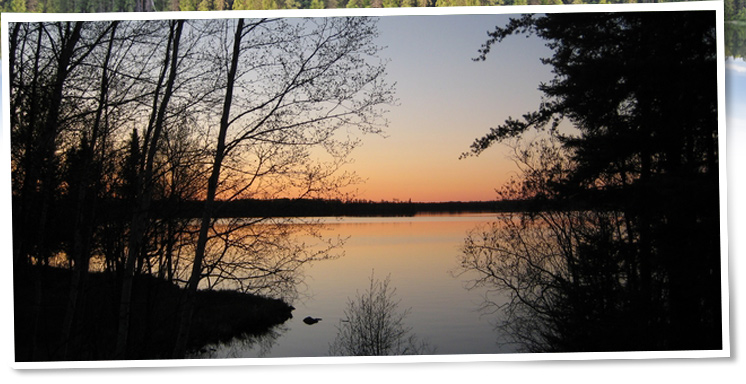 Two Island Lake Sunrise